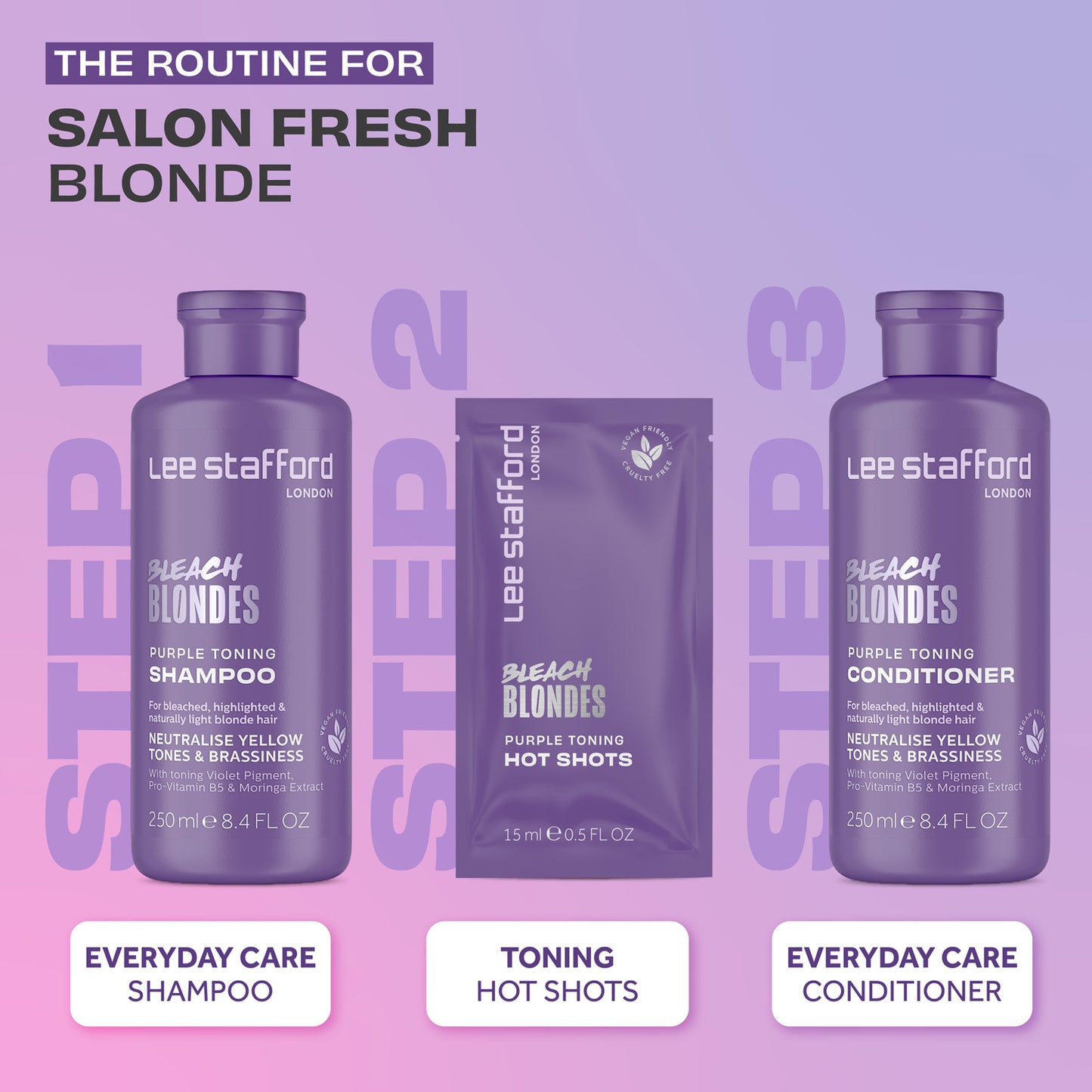 Bleach Blondes Purple Toning Hot Shots