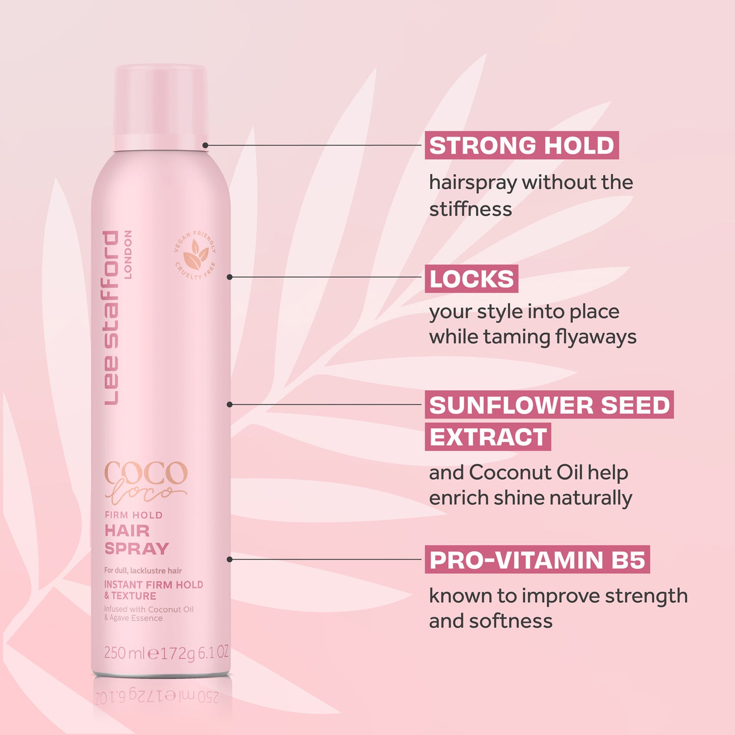 Coco Loco Firm Hold Hairspray