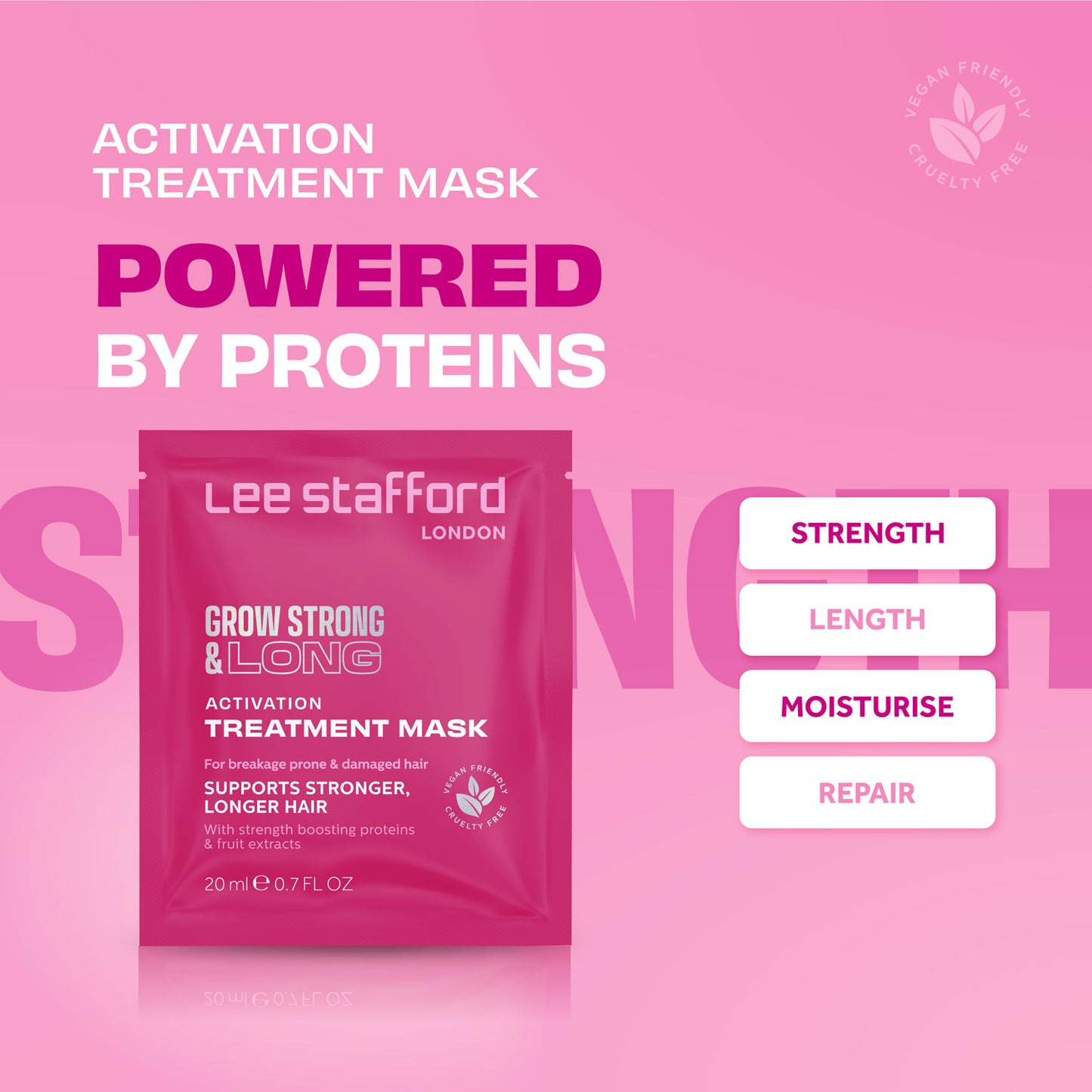 Grow Strong & Long Activation Treatment Mask Sachet