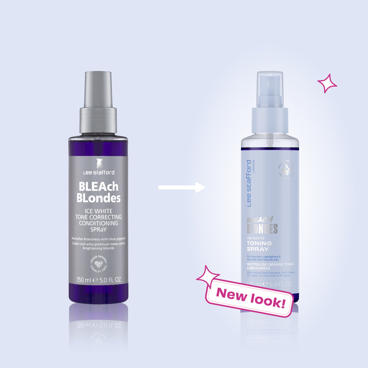Bleach Blondes Ice White Tone Correcting Conditioning Spray